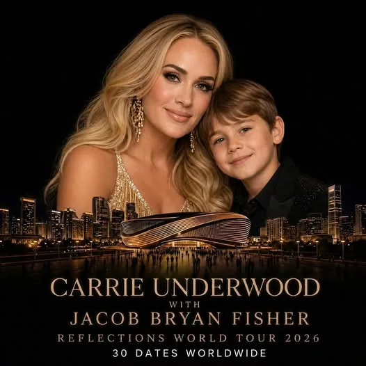 Cover Image for CARRIE UNDERWOOD AND HER SON Jacob Bryan Fisher JUST SENT THE INTERNET INTO ORBIT