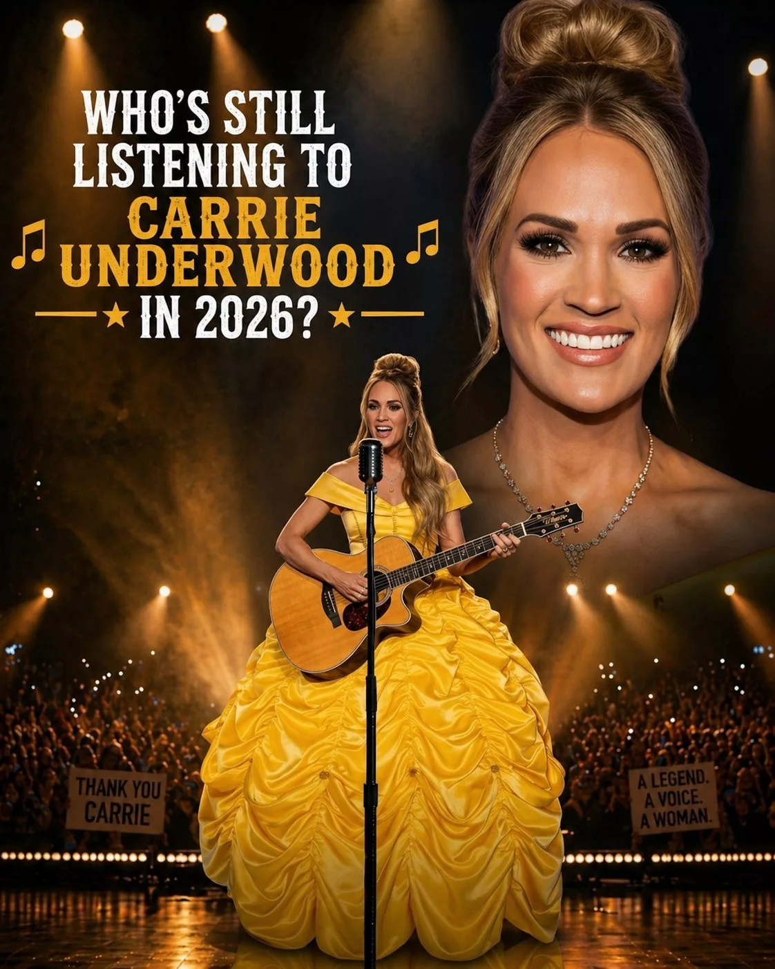 Cover Image for 🚨 “I WROTE THIS KNOWING I MIGHT NOT BE HERE WHEN YOU HEAR IT” — AND CARRIE UNDERWOOD’S FINAL RECORDING MAY BE THE GOODBYE NO ONE SAW COMING