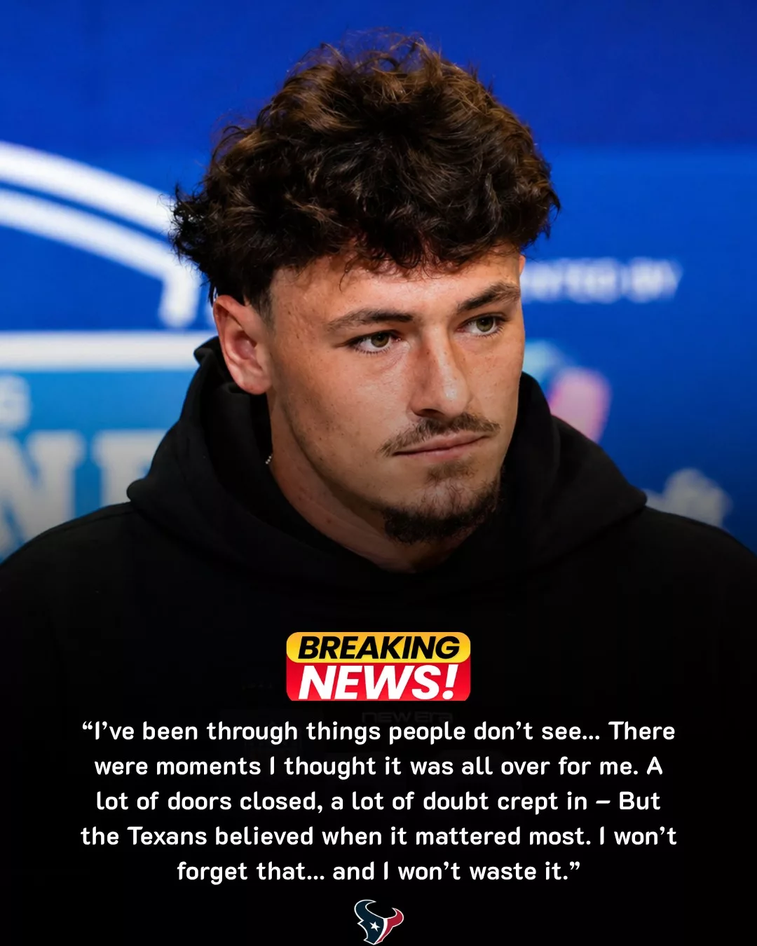 Cover Image for ❤️ Just Hours After the Call, Aiden Fisher Opens Up — And Houston Listens