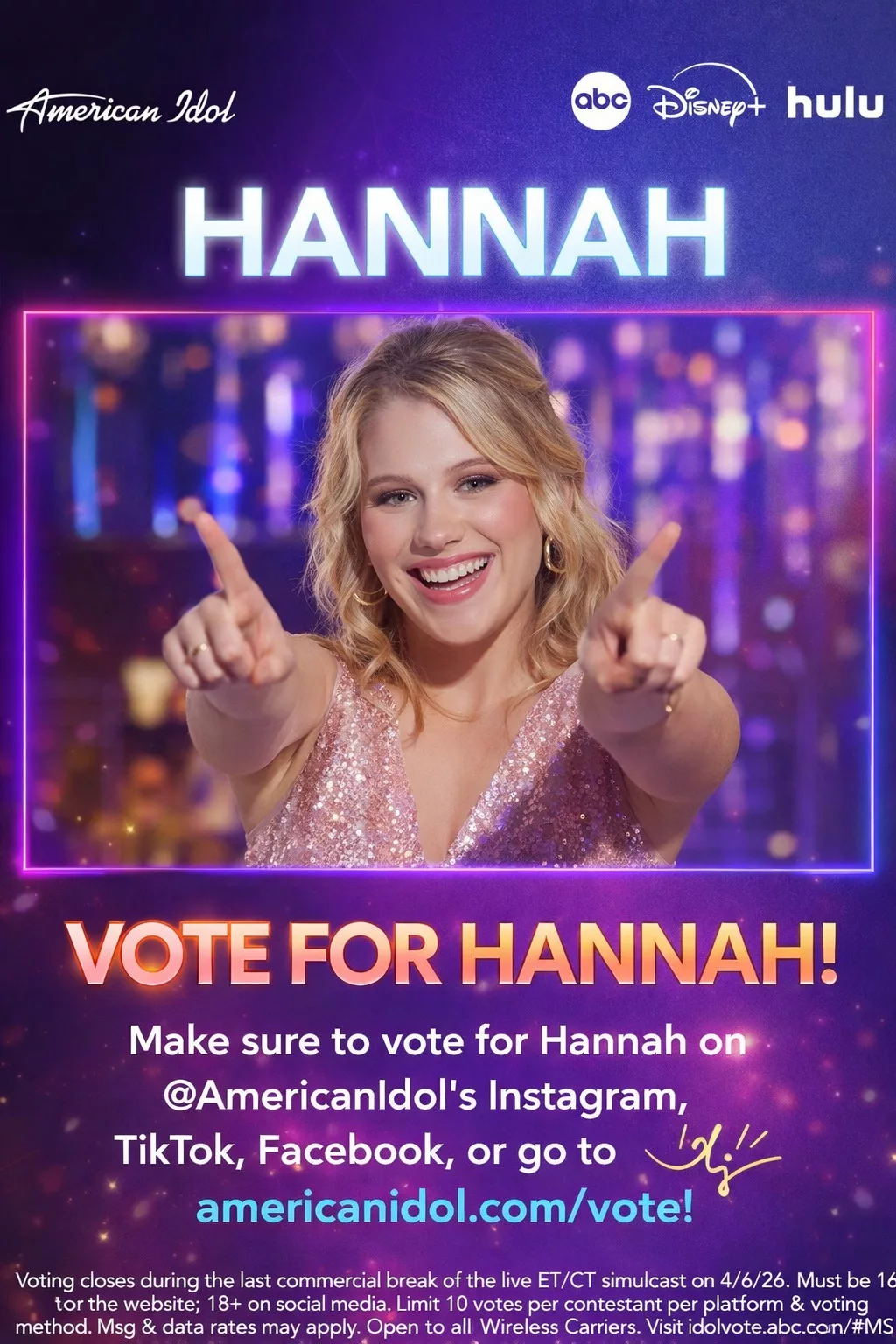Cover Image for DO YOU KNOW HOW TO SCORE 10 “POWER VOTES” AT ONCE FOR HANNAH? THIS TRICK WILL SURPRISE YO