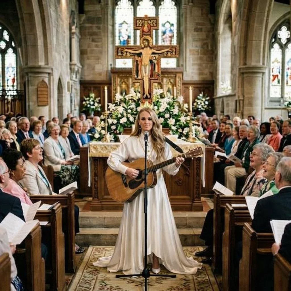 Cover Image for Carrie Underwood Stuns Easter Crowd With an Unforgettable Live Performance That Moves Everyone to Tears