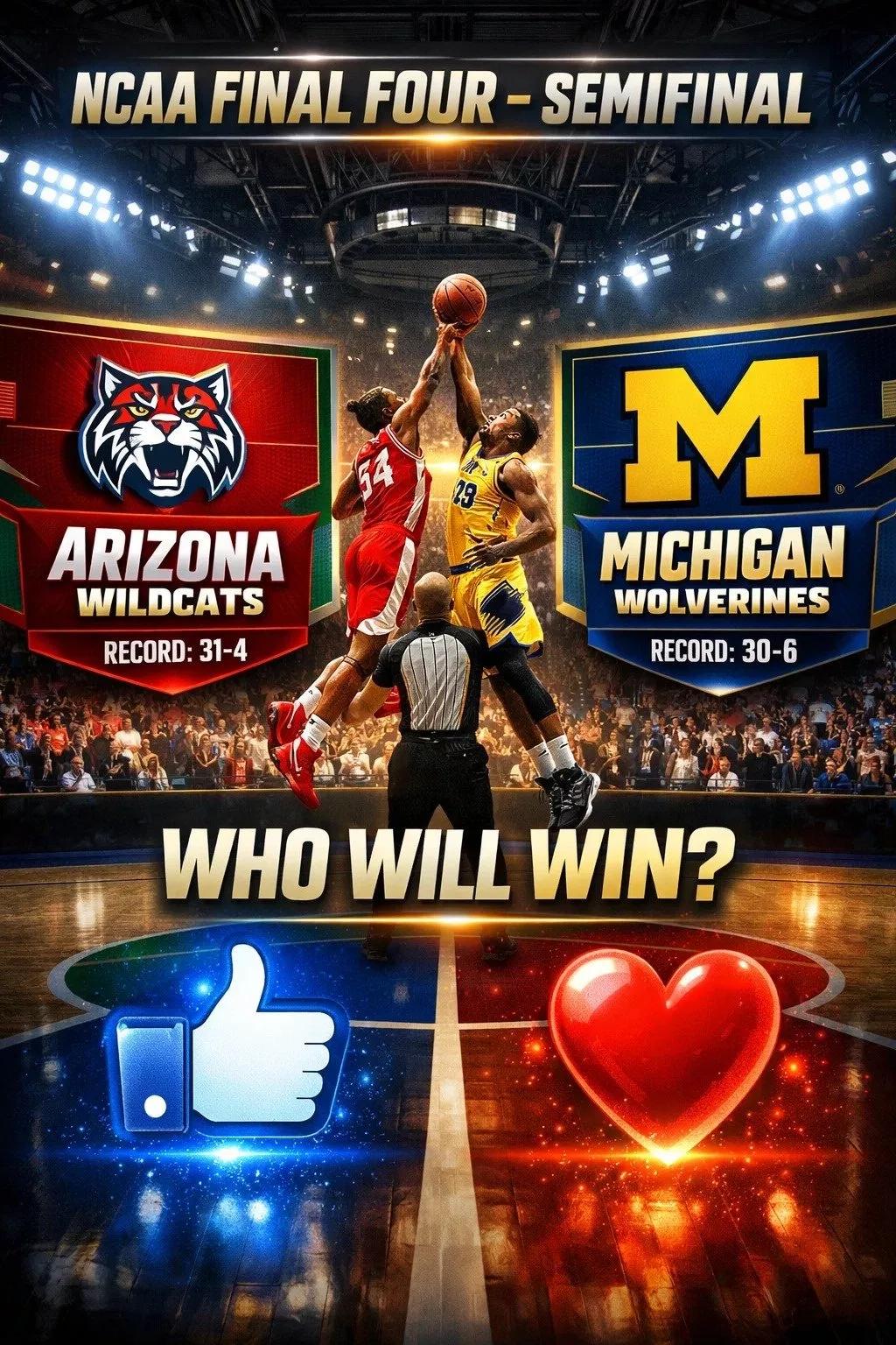 Cover Image for Arizona Wildcats vs. Michigan Wolverines Rescheduled on TBS — Here’s What Fans Need to Know