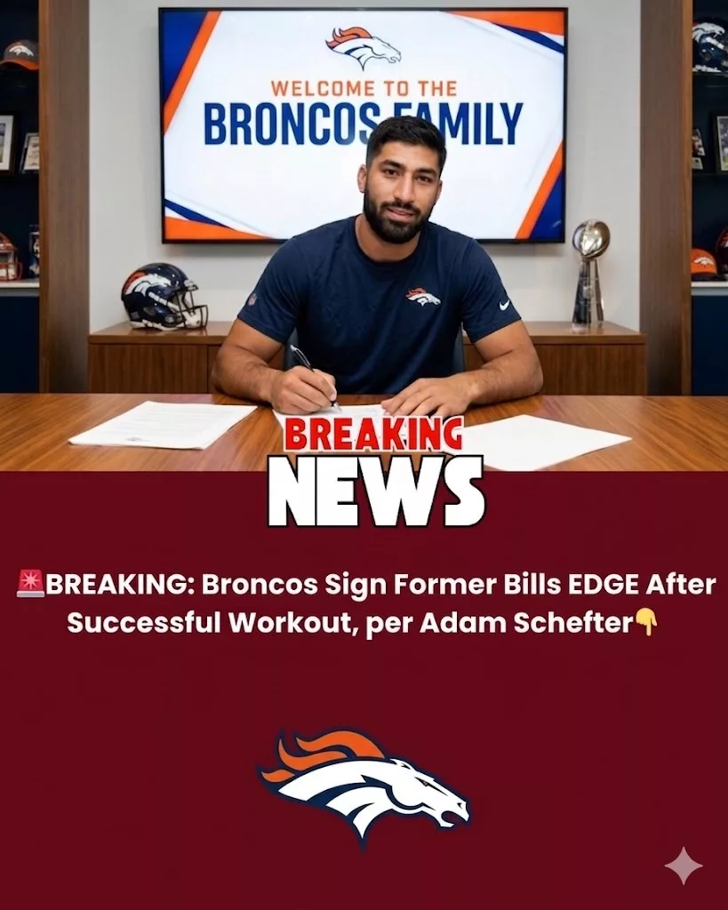 Cover Image for 🚨 JUST IN: A. J. Epenesa Embraces New Chapter with the Denver Broncos