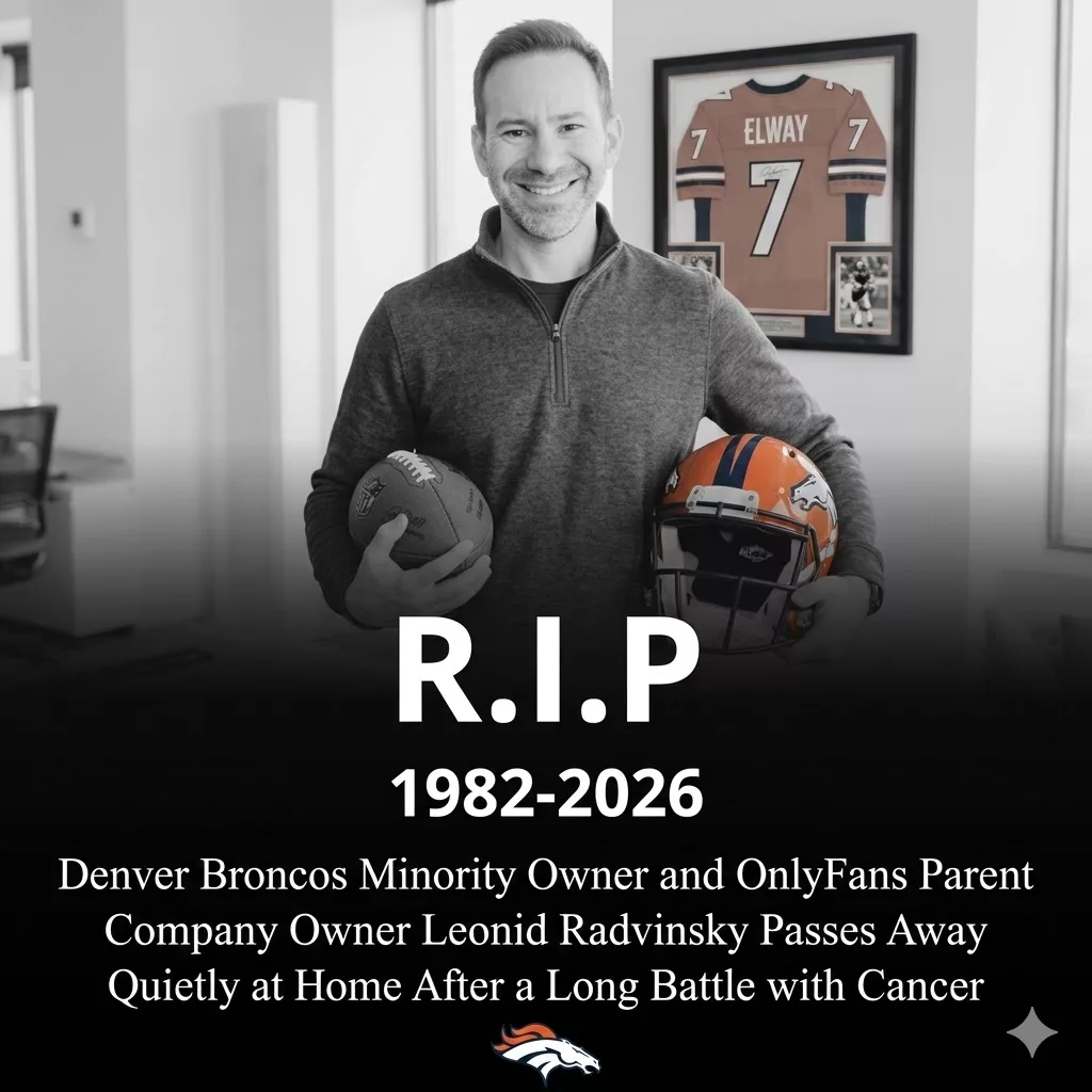 Cover Image for 💔 SAD NEWS: Football Community Mourns the Loss of Leonid Radvinsky, A Passionate Supporter of the Denver Broncos