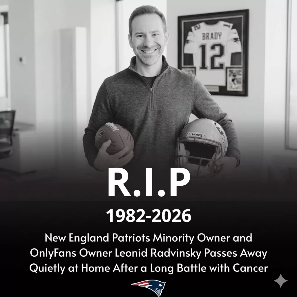Cover Image for 💔 SAD NEWS: Football Community Mourns the Loss of Leonid Radvinsky, A Devoted Supporter of the New England Patriots