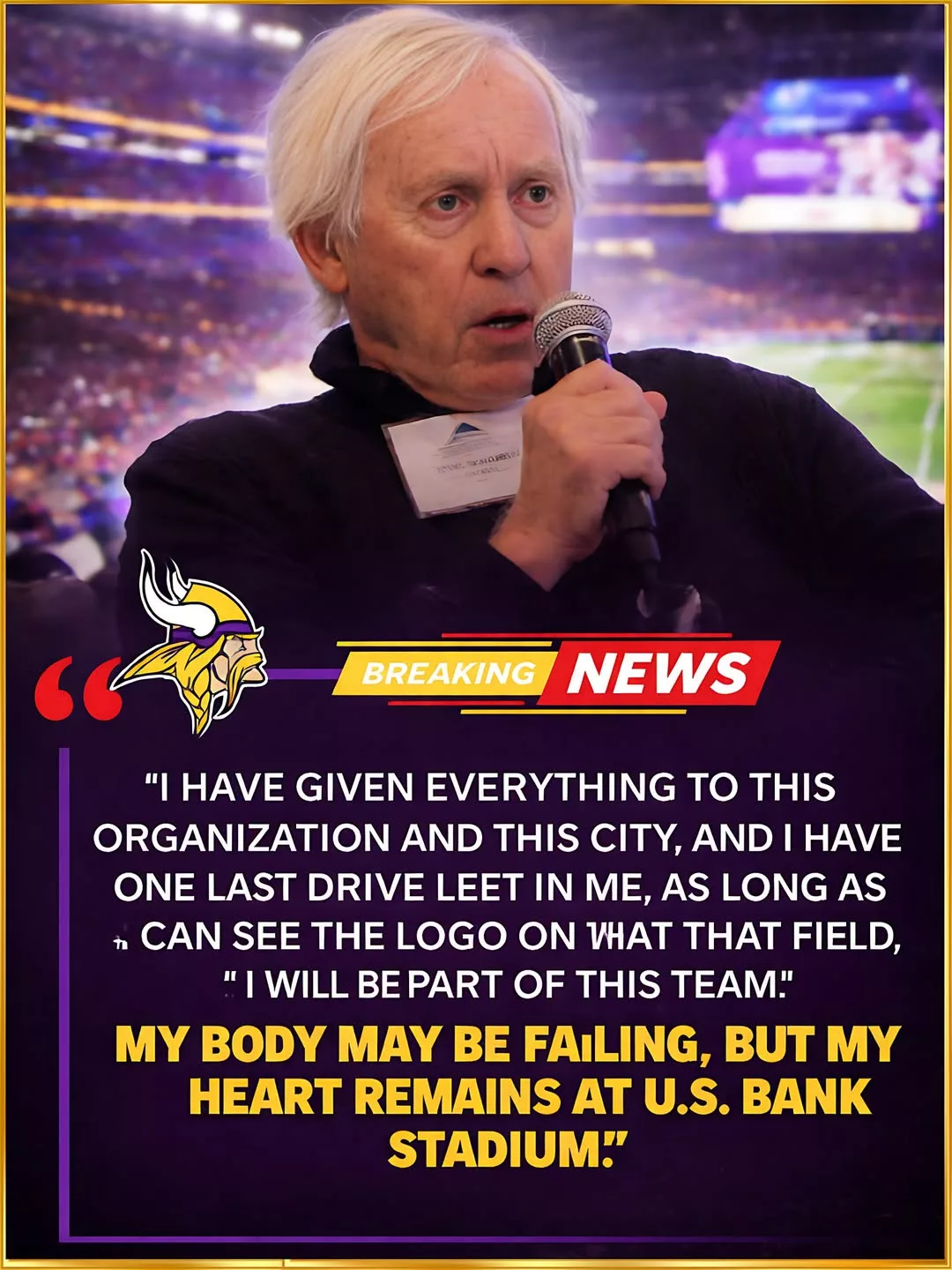 Cover Image for 🌨️ A SILENCE OVER MINNESOTA — AND A LEGEND WHO REFUSES TO FADE