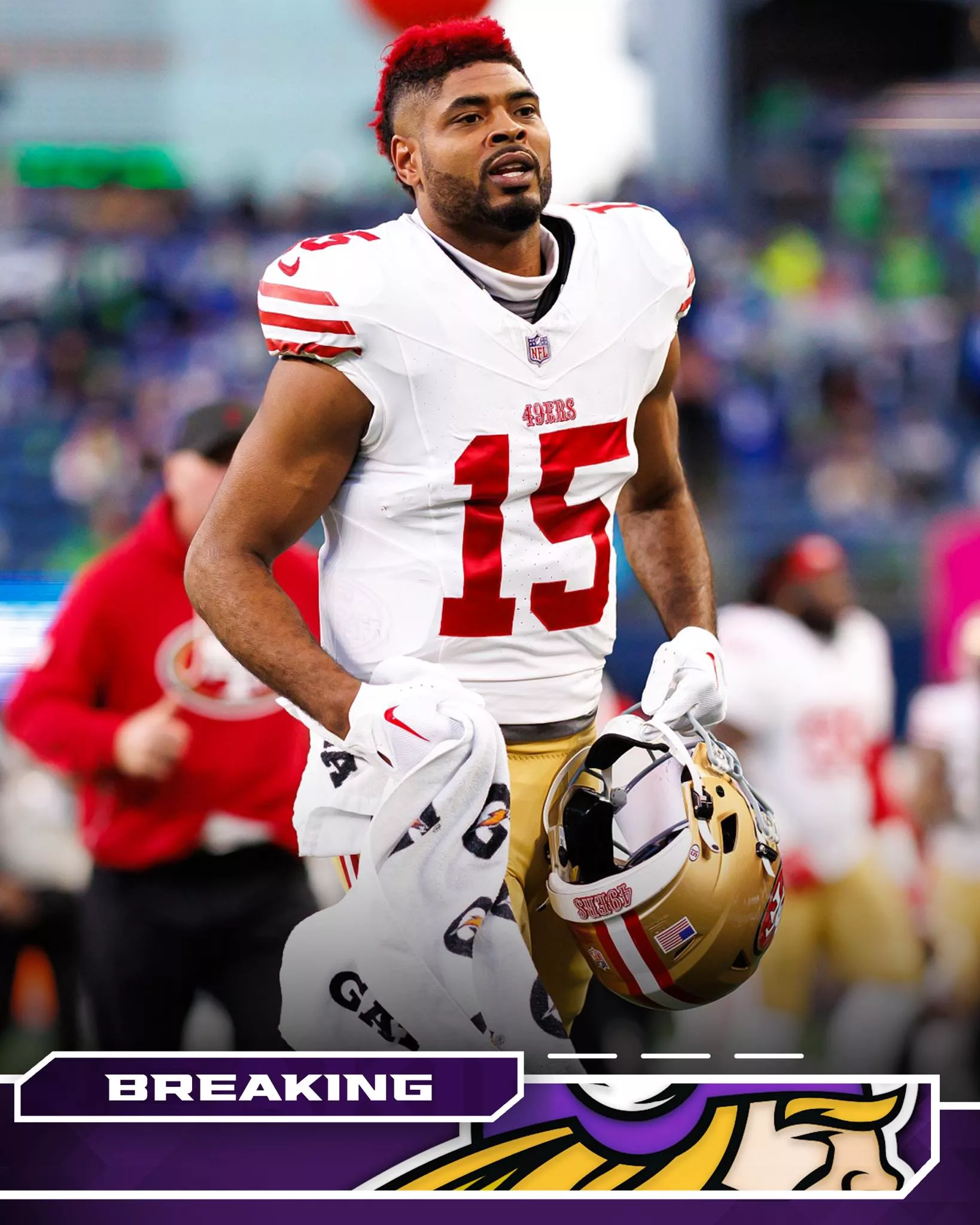 Cover Image for 🚨 BREAKING: Jauan Jennings Visits Vikings — Minnesota May Be Closing in on a Perfect Fit