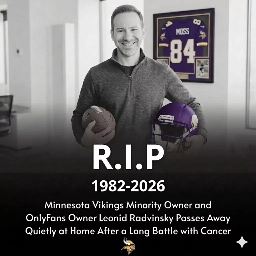Cover Image for 💔 SAD NEWS: Football Community Mourns the Loss of Leonid Radvinsky, A Devoted Supporter of the Minnesota Vikings