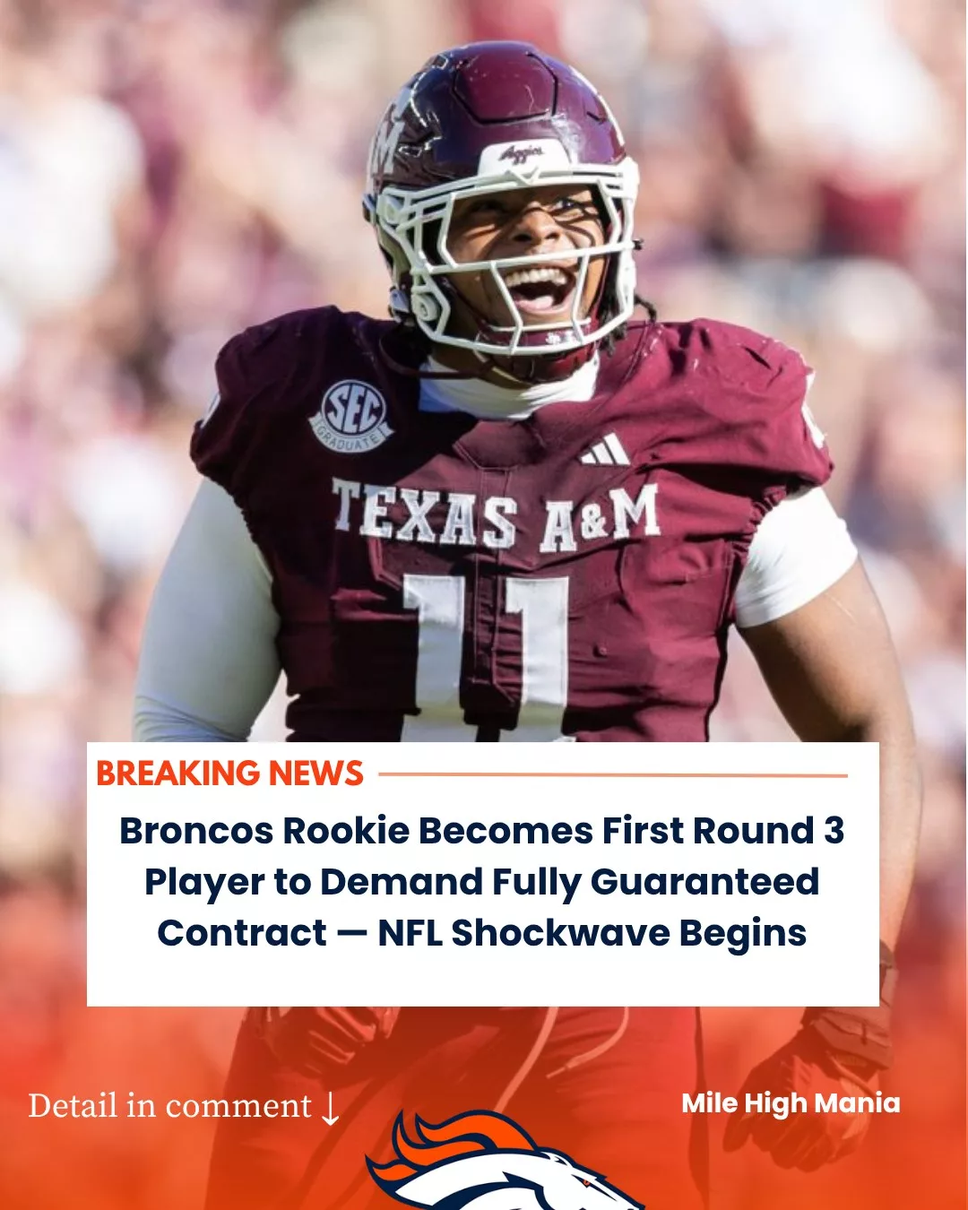 Cover Image for 🚨 CONTRACT DRAMA IN DENVER… AND IT JUST BROKE A NEW BARRIER 🚨