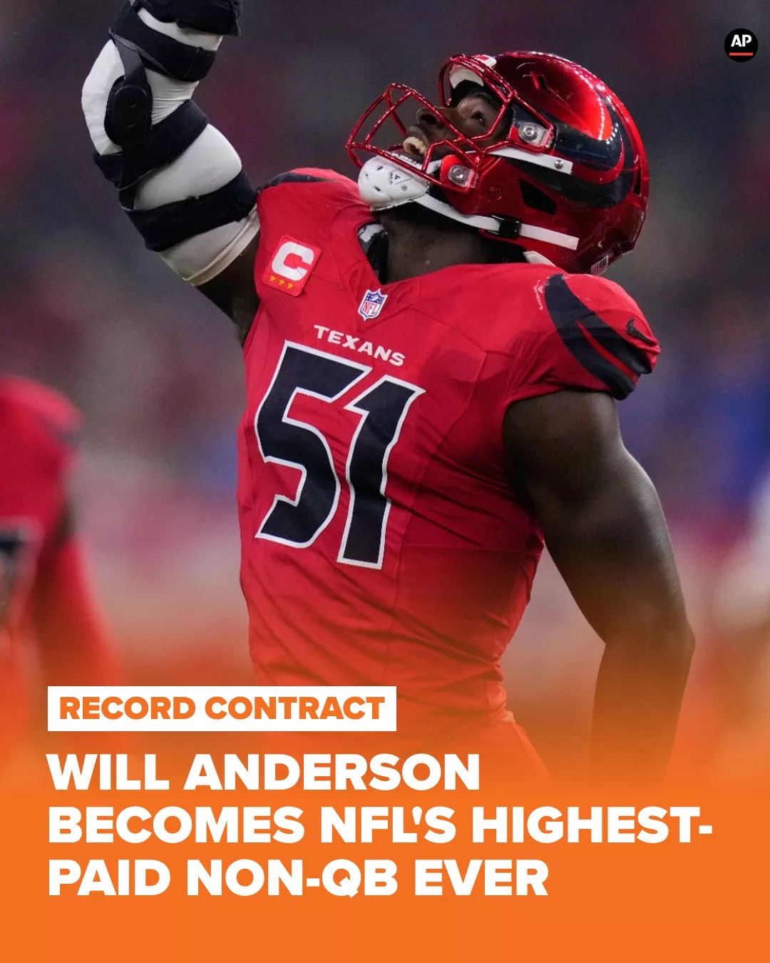 Cover Image for 🚨 BREAKING: Will Anderson Jr. Signs Historic $150 Million Extension — A New Standard for Defensive Dominance