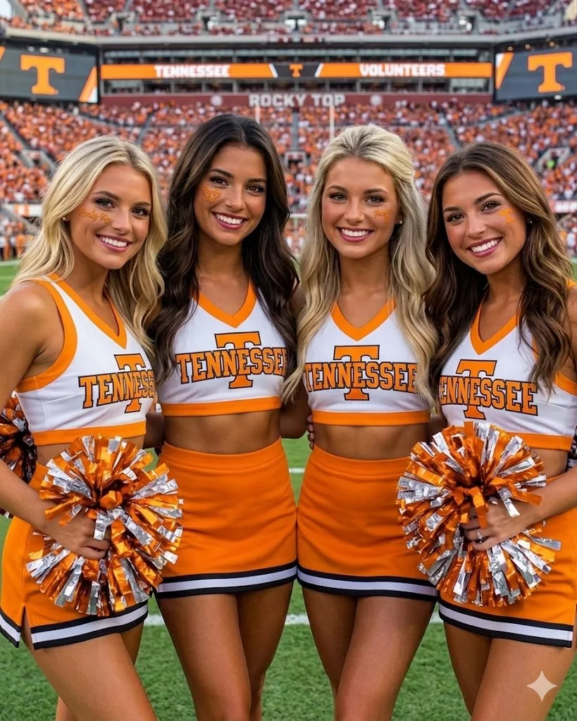 Cover Image for 🚨 HOT NEWS: Tennessee Volunteers CHEERLEADERS GO VIRAL WITH BOLD BEACH PHOTO ALBUM AHEAD OF NEW SEASON