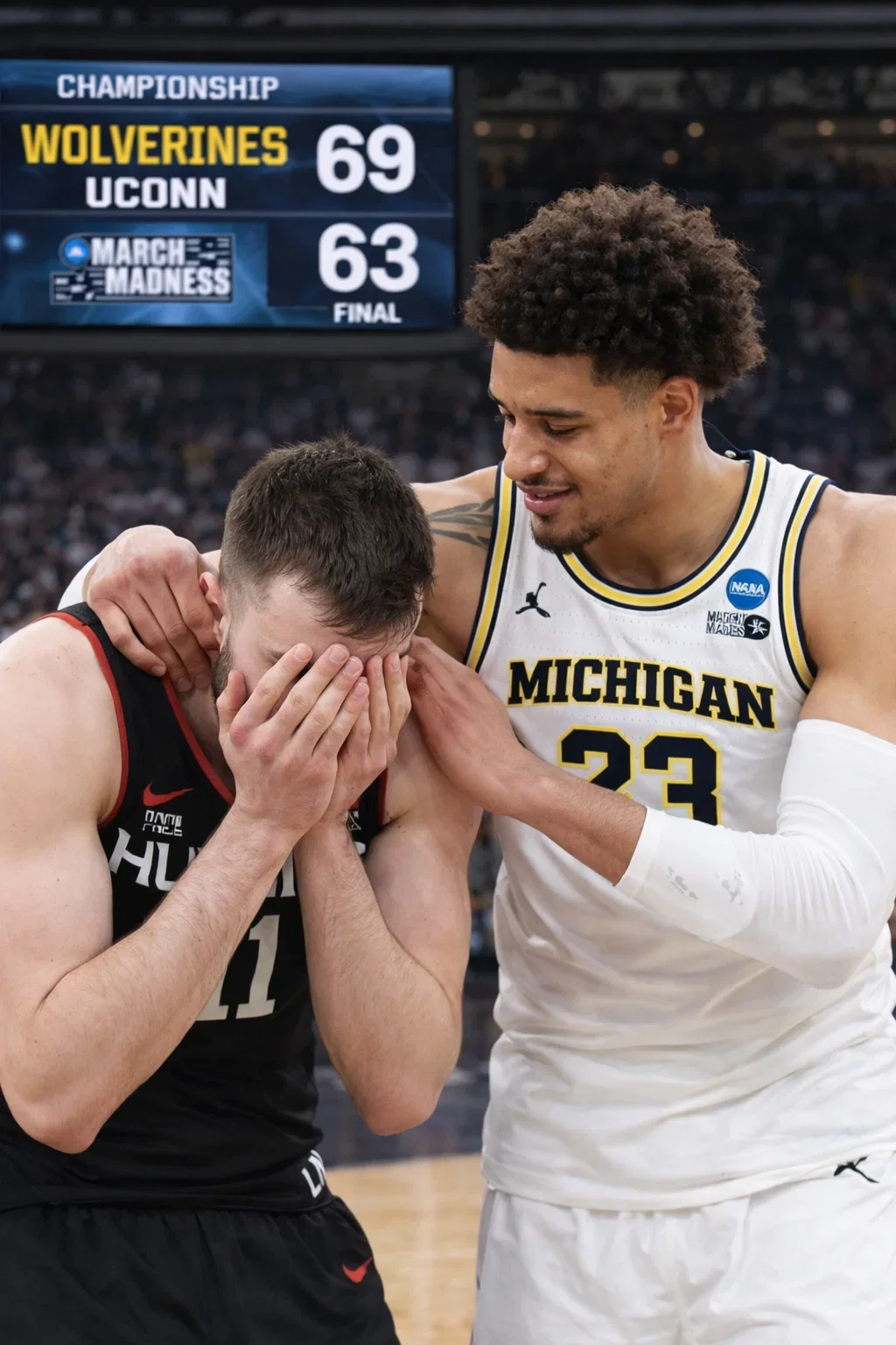 Cover Image for THE CHAMPIONSHIP BEYOND THE CROWN: How Yaxel Lendeborg and Alex Karaban Redefined the Soul of March Madness