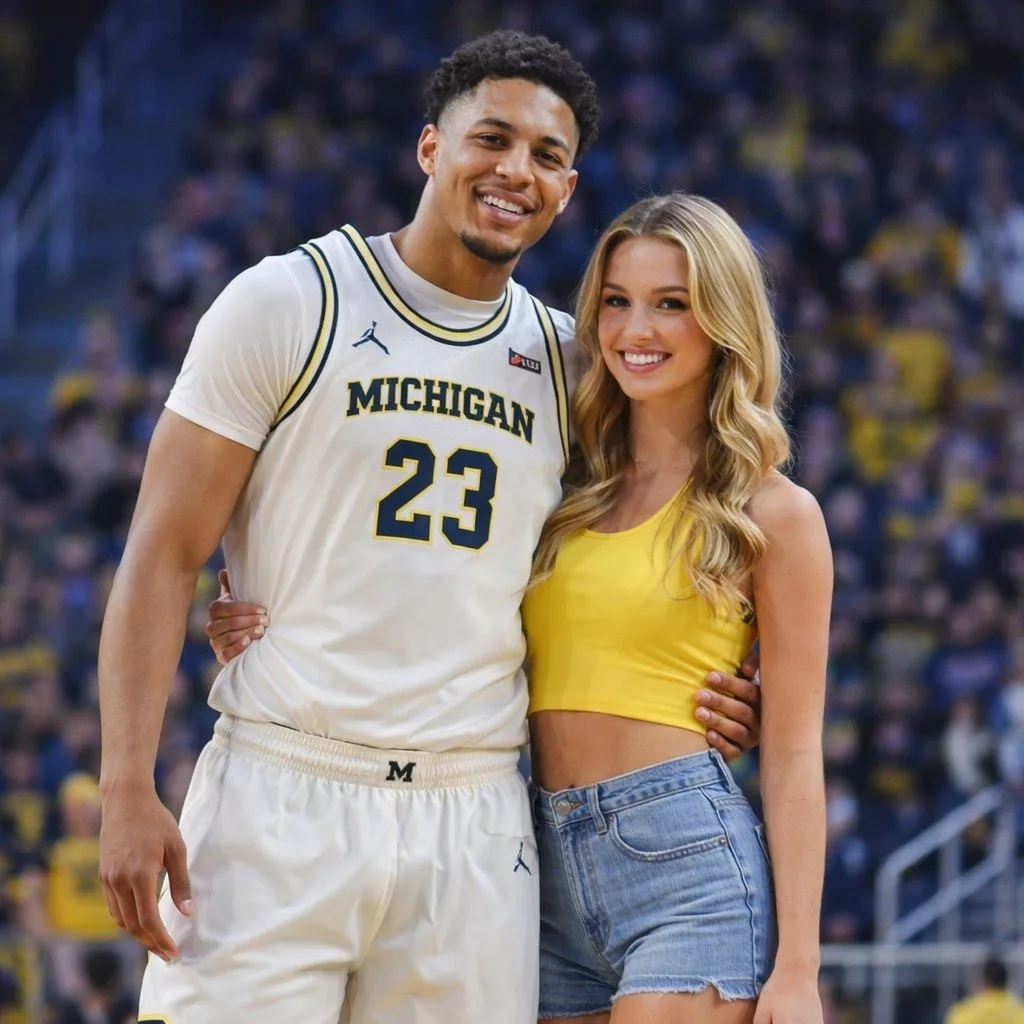 Cover Image for SURPRISE: Michigan Wolverines Basketball star YAXEL LENDEBORG’s girlfriend treats the public’s eyes with a set of thong bikini photos at the beach — oh my god, she’s so hot…