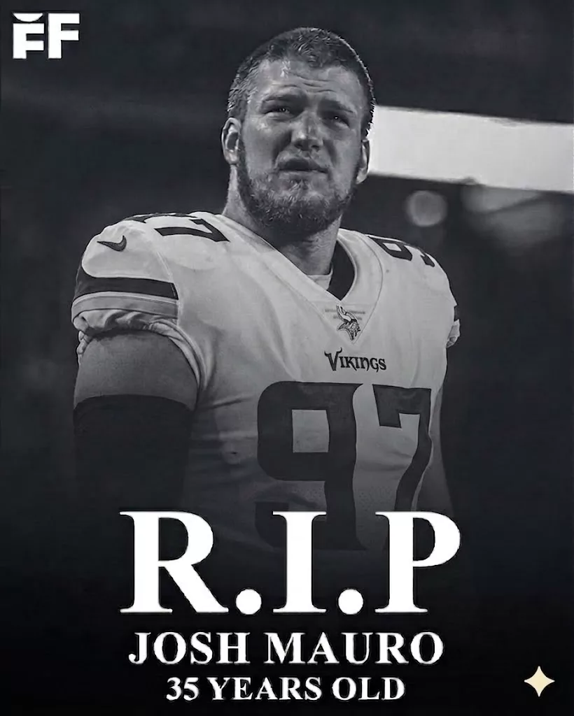 Cover Image for SAD NEWS: NFL Community Mourns the Loss of Josh Mauro