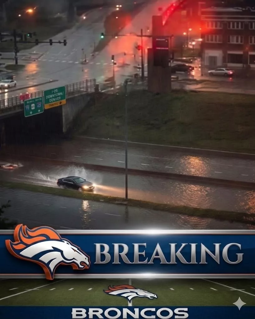 Cover Image for 🚨 BREAKING: Deadly Flash Flood in Downtown Denver Sweeps Away Vehicle Carrying Family of Denver Broncos Quarterback
