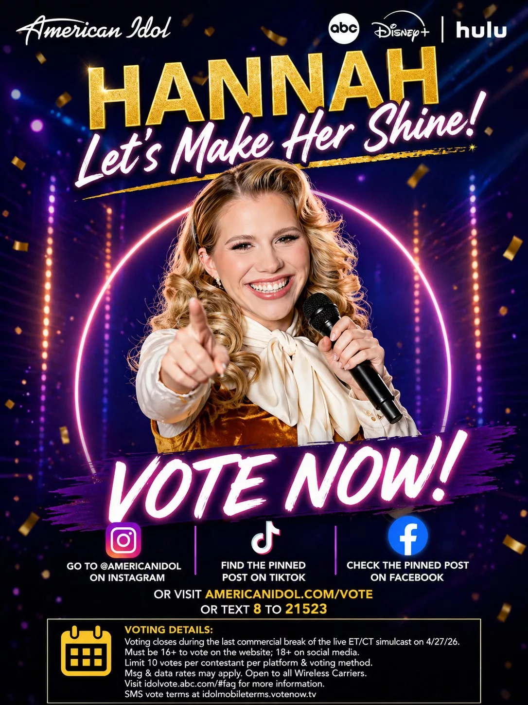 Cover Image for From Missouri to the Finals: Help Hannah Harper Reach the Next Stage of the Dream!