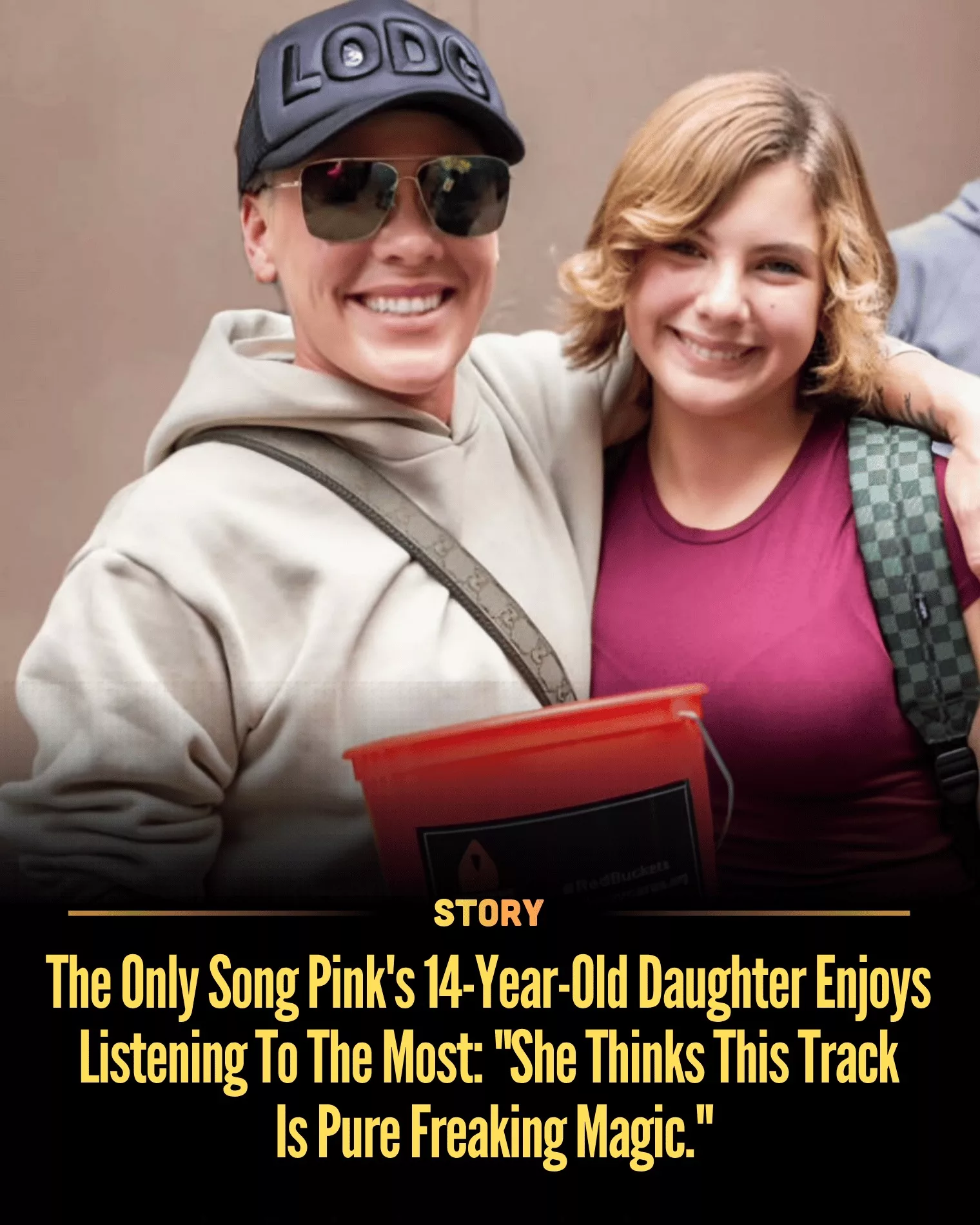 Cover Image for The Only Song Pink’s 14-Year-Old Daughter Enjoys Listening To The Most: “She Thinks This Track Is Pure Freaking Magic.”
