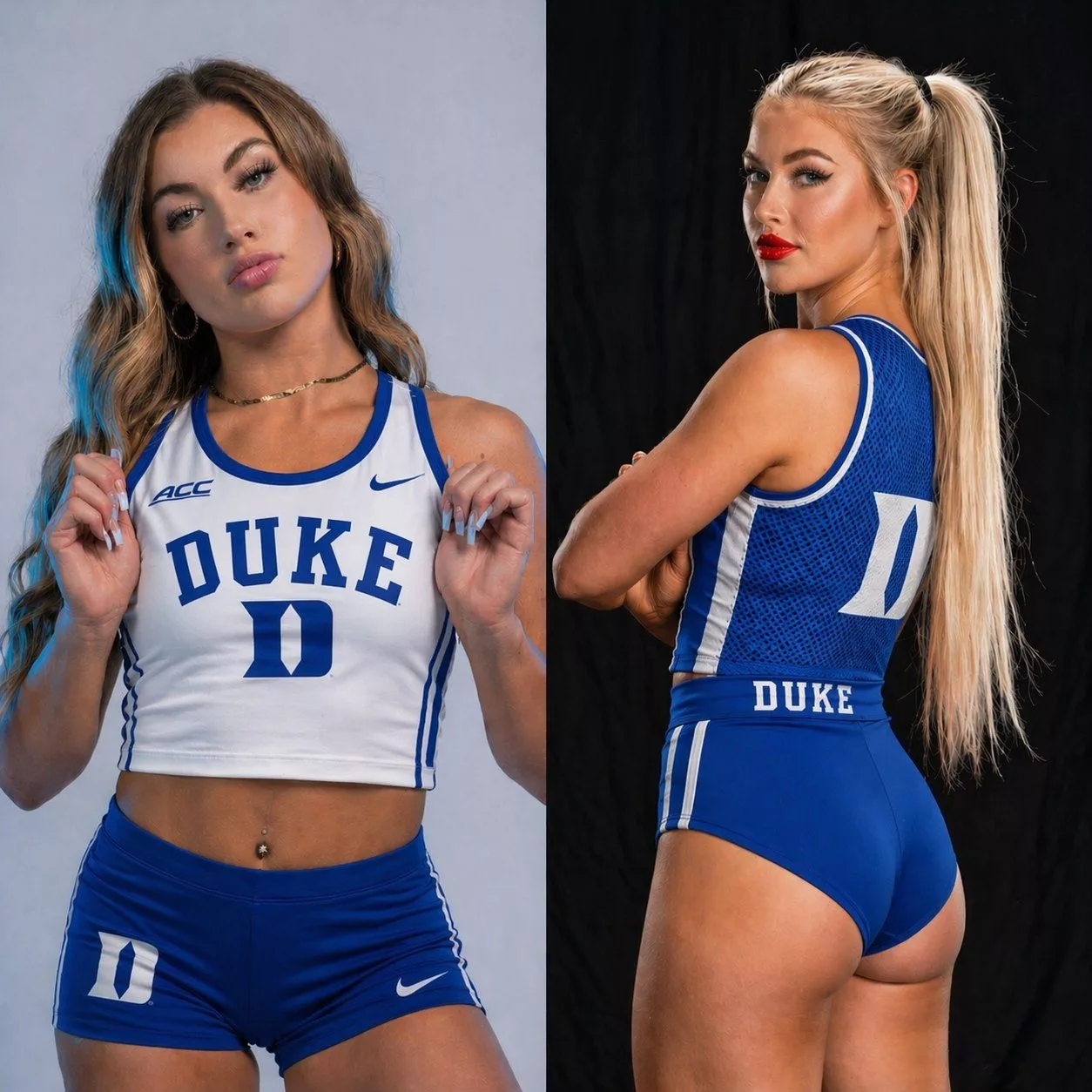 Cover Image for The Duke basketball cheerleaders have shocked social media after posting a bold “fully revealing” photoshoot that has already reached 7 million views on X.