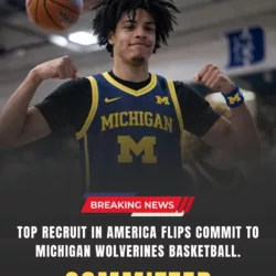 THE ULTIMATE NEWS: Top Recruit In America Flips Commit To Michigan Wolverines Basketball.