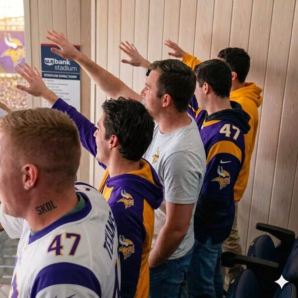Cover Image for 🚨 BREAKING: Minnesota Vikings Fans Under Investigation After Disturbing Gesture Caught on Video