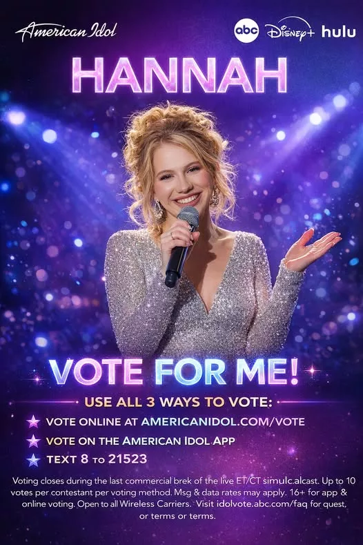 Cover Image for HOW MANY VOTES DOES HANNAH NEED TO REACH THE CROWN? YOU ARE THE DECIDING FACTOR!