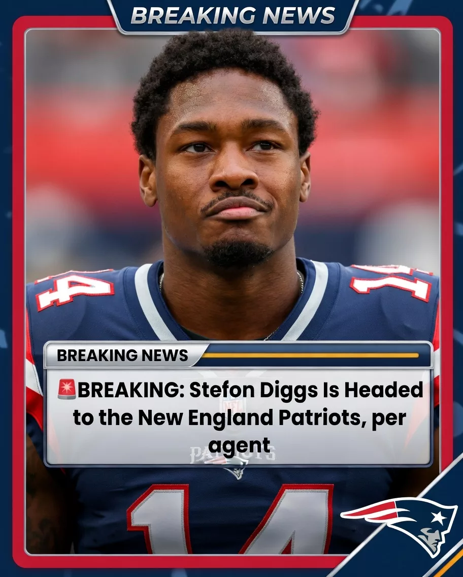 Cover Image for 🚨 BREAKING: Stefon Diggs Headed to the New England Patriots, per Agent