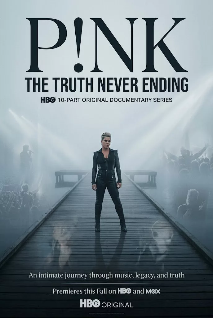 Cover Image for 🎬 BREAKING: HBO announces P!NK 10-part documentary series — “THE TRUTH NEVER ENDING” officially premieres.