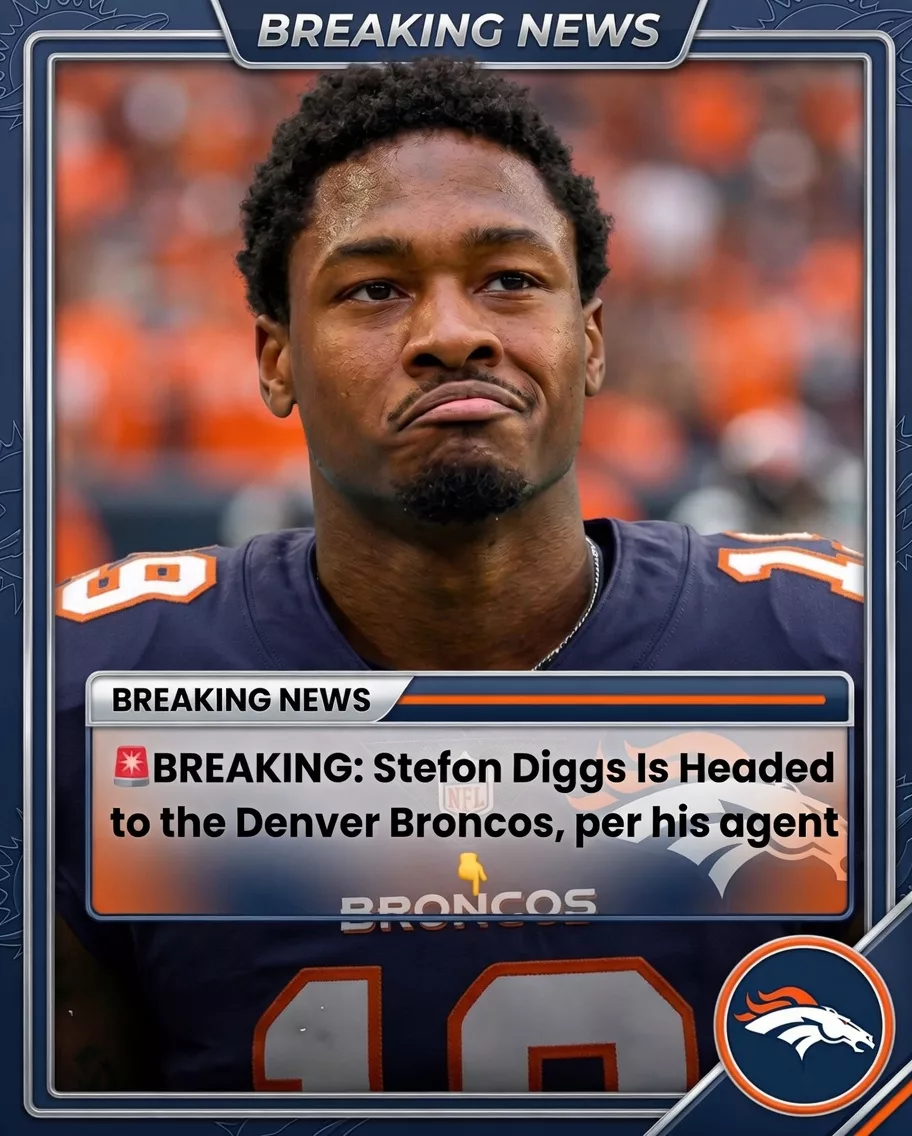 Cover Image for 🚨 BREAKING: Stefon Diggs Headed to the Denver Broncos, per Agent