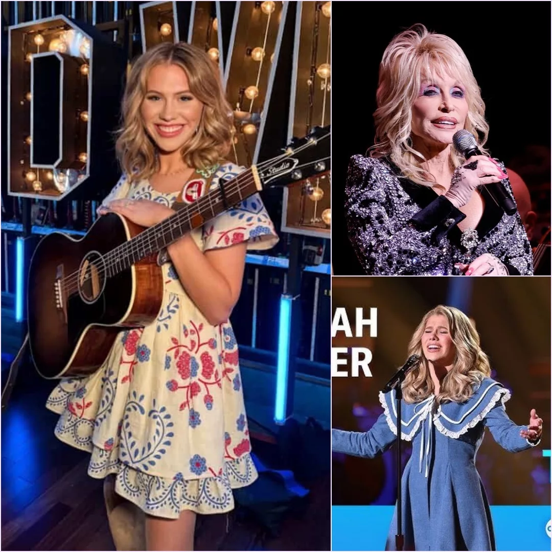Cover Image for 10 minutes ago, country music legend Dolly Parton broke her silence with a powerful statement defending American Idol star Hannah Harper: