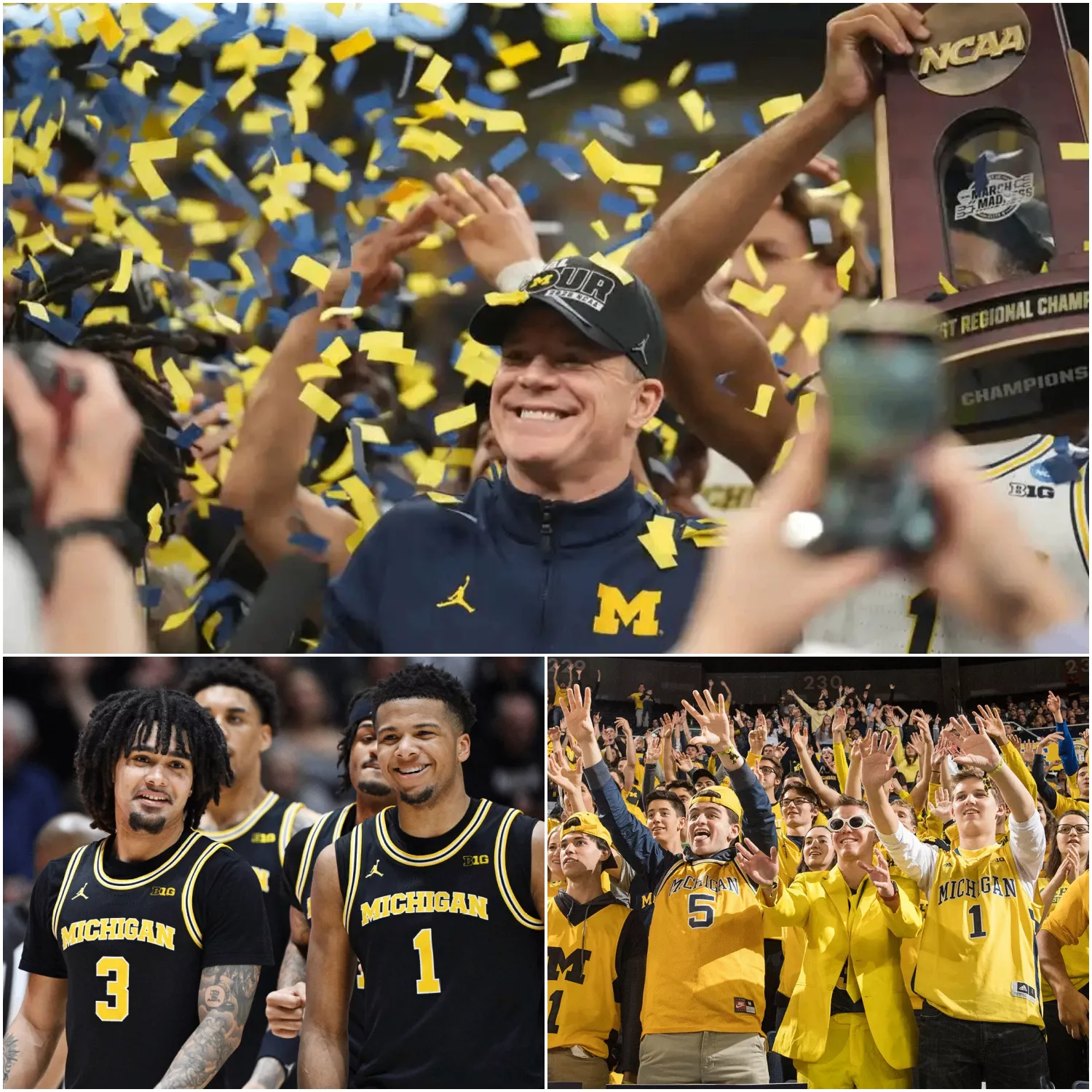 Cover Image for TEN WORDS THAT STILLED THE STORM: Dusty May’s Heart-Stopping Message After Michigan’s Final Four Resurrection