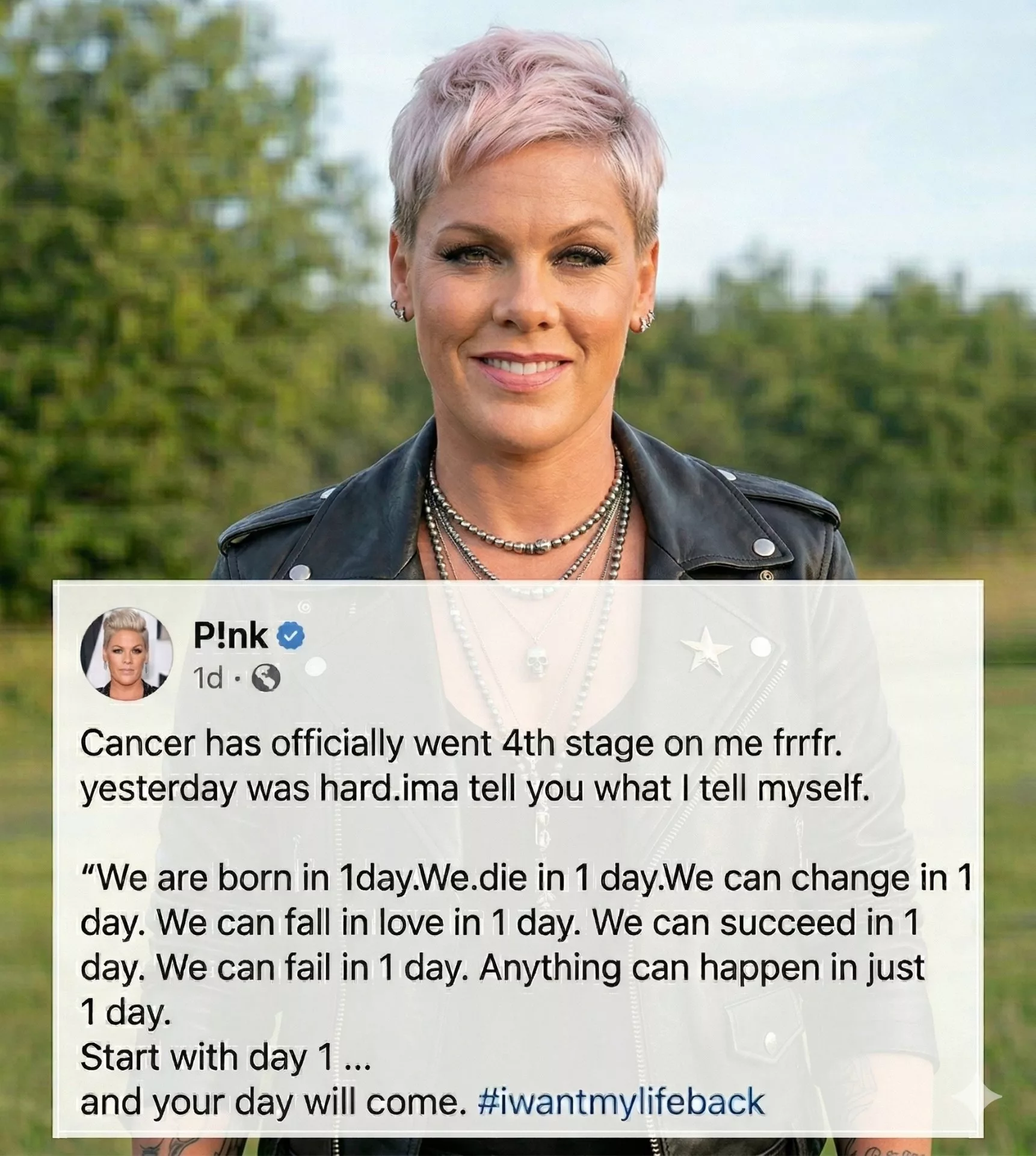 Cover Image for 🚨 “I’VE BEEN FIGHTING THIS FOR YEARS…” — P!NK’S HEALTH CONFESSION HAS FANS DEEPLY CONCERNED 💔👀