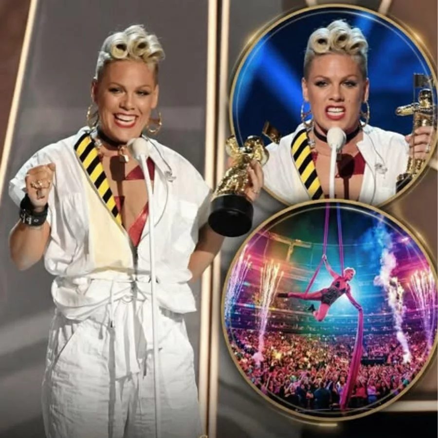 Cover Image for They Told Pink She Was Too āMasculineā and āAggressiveā to Lead the Pop ChartsāHer Defiant 2017 VMA Speech and Sold-Out Stadium Tours That Followed left the critics embarrassed.