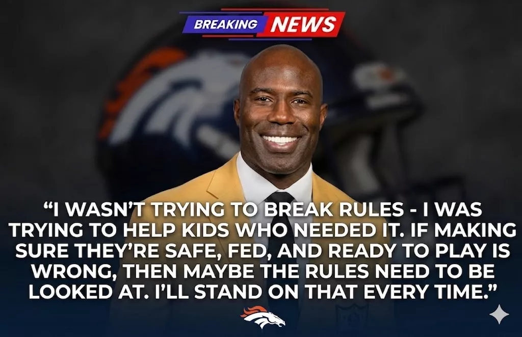 Cover Image for 🚨 SAD NEWS: Terrell Davis Suspension from Coaching Role After High School Mentorship Sparks Outrage in Denver
