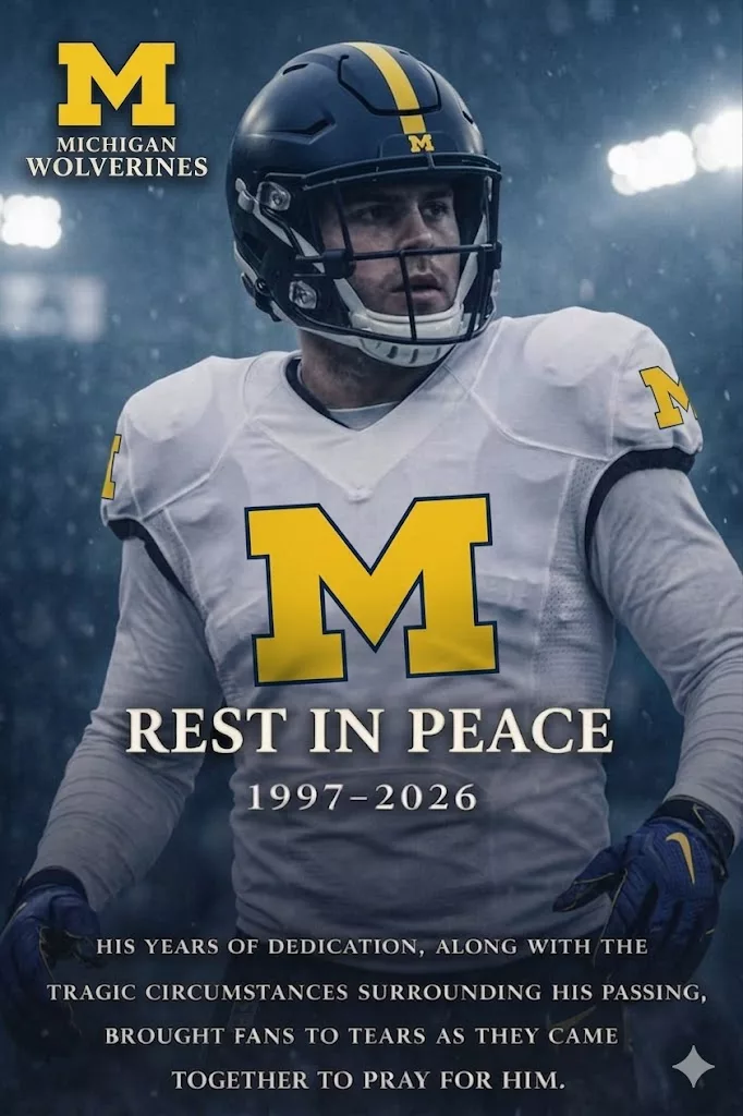 Cover Image for SAD NEWS: Michigan Wolverines Community Mourns Tragic Loss of Former Star at Just 28