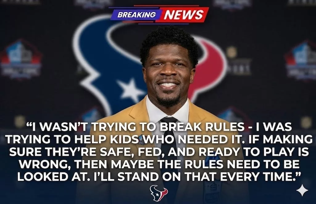 Cover Image for 🚨 SAD NEWS: Andre Johnson Reportedly Suspended from Coaching Role After High School Mentorship Sparks Outrage in Houston