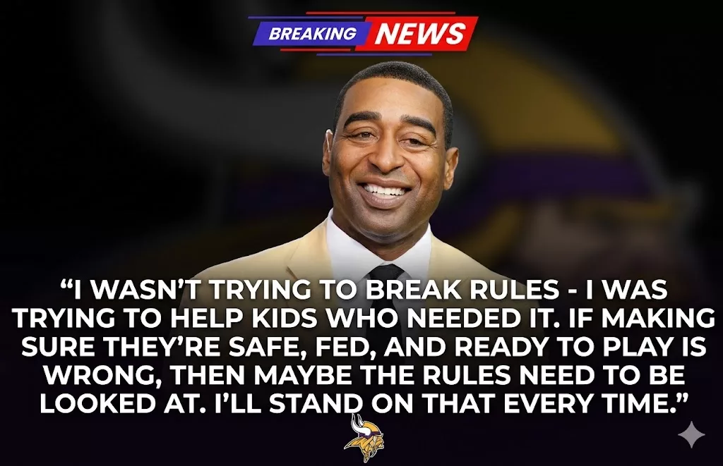 Cover Image for 🚨 SAD NEWS: Cris Carter Suspension from Coaching Activities Sparks Outrage in Minnesota Community