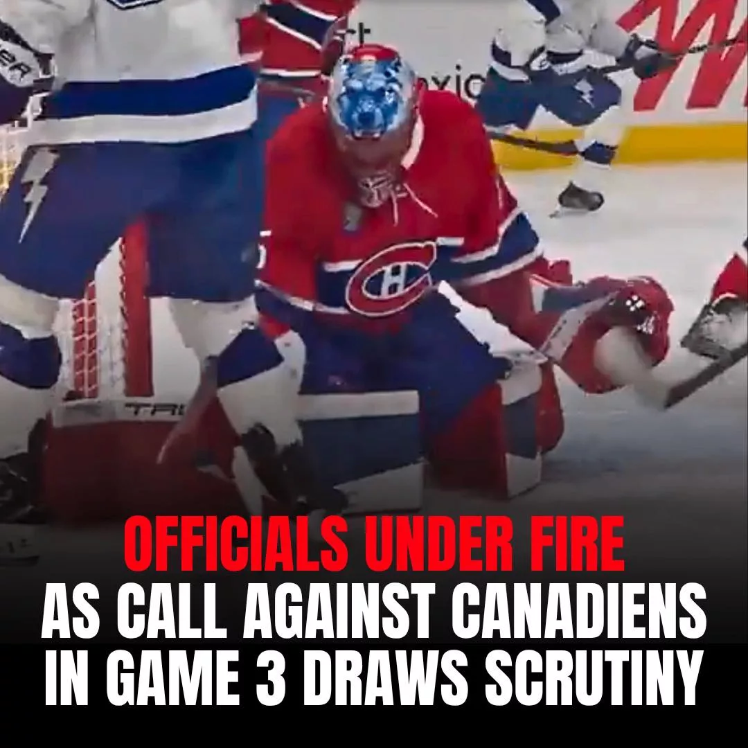 Cover Image for NHL rulebook confirms a major officiating error that hurt the Canadiens last night!