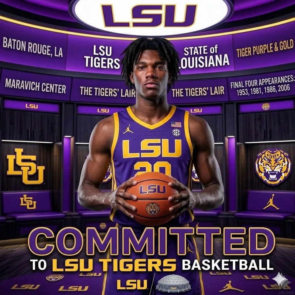 Cover Image for Breaking News: LSU Tigers Land Nation’s No. 1 Star Player in Stunning College Basketball Shake-Up