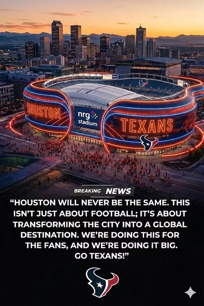 Cover Image for 🚨 BREAKING: Houston Texans Prepare $3.8 Billion Transformation of 🏟️ NRG Stadium Backed by Major Investors