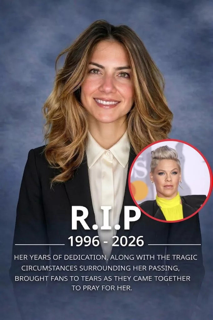 Cover Image for SAD NEWS: A longtime assistant to P!NK has tragically passed away at the age of 30 after being shot while attempting to break up a dispute, leaving behind her newlywed husband and a 3-year-old child.