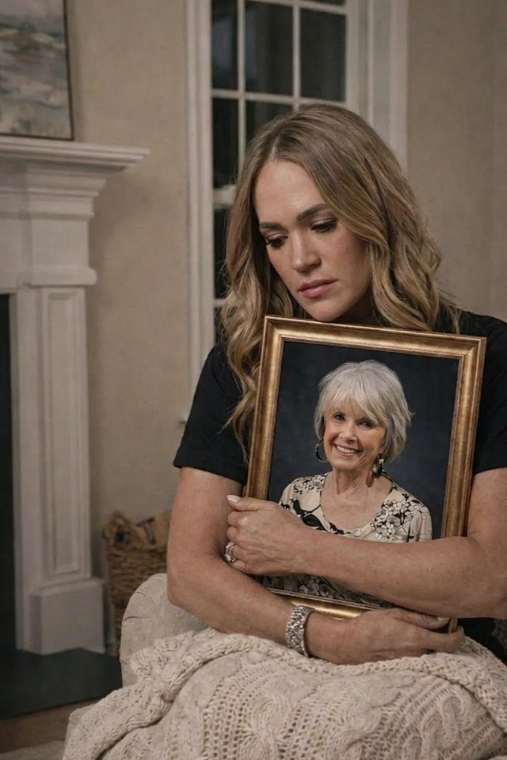 Cover Image for She was Carrie Underwood to the world. But to her, her mother was the woman who walked into a hospital in Nashville while fighting illness — and let her daughter take her hand as if the battle already belonged to both of them.