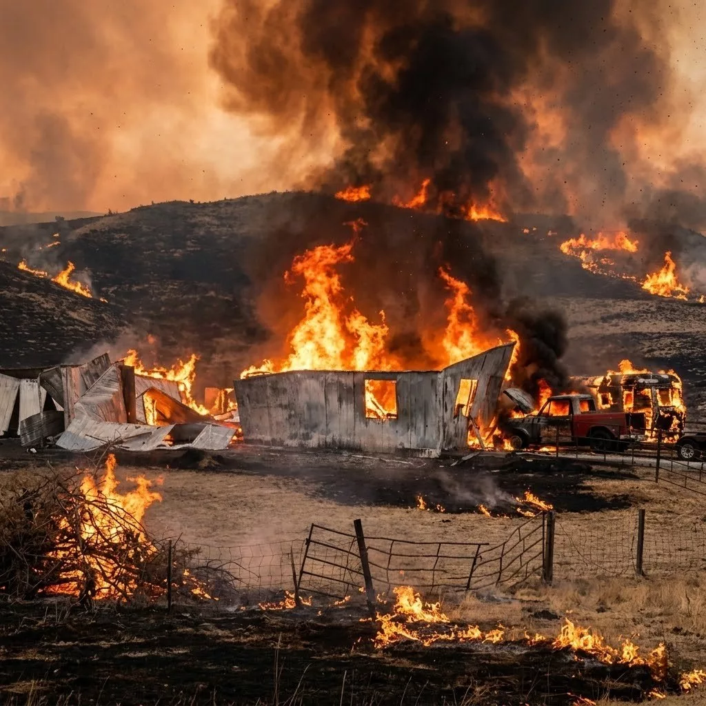 Cover Image for 🚨 INTENSE: Black Hawk “Warbirds” Join the Fight — Aerial Assault Launched as Wildfires Ravage Nebraska
