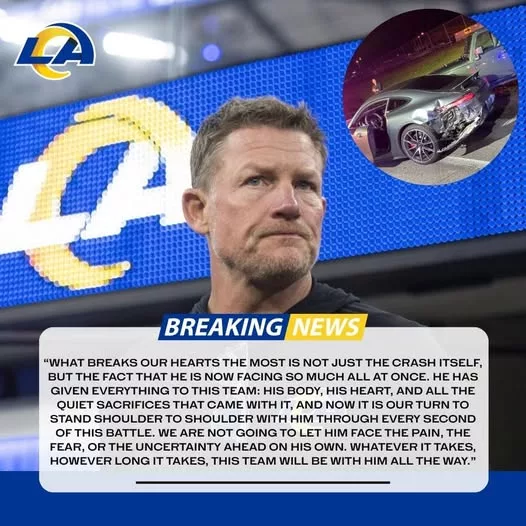 Cover Image for 🚨 SHOCKING NEWS: A key veteran from the Los Angeles Rams has reportedly been involved in a serious car accident while heading to team headquarters, sending waves of concern throughout the entire organization and fanbase 💔  Details are still emerging, but early reports suggest the situation could significantly impact his upcoming season — and possibly much more. Teammates, coaches, and fans are all anxiously waiting for updates as uncertainty surrounds one of the team’s most important figures.  This is bigger than football right now. Everyone is hoping for safety, recovery, and strength during this difficult moment.  More information is beginning to surface… and it’s not what anyone expected 👀