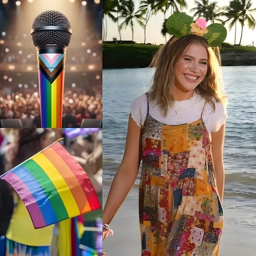 Cover Image for 🚨 OFFICIAL: American Idol contestant Hannah Harper has confirmed that she will not use a microphone featuring the LGBT rainbow symbol in the next round.