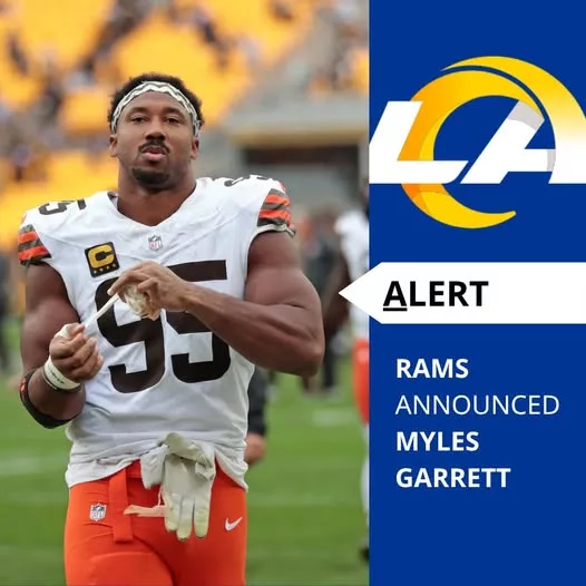 Cover Image for 🚨 BREAKING: The Los Angeles Rams could be on the verge of pulling off a historic move involving Myles Garrett — and the latest update has the entire league on edge 👀  After creating major cap flexibility, rumors are heating up that LA is seriously exploring a deal that’s never been seen before at this level. If it happens, Garrett instantly becomes a game-wrecking force in their defense, completely changing how opponents prepare.  This isn’t just a trade… it could reshape the NFC overnight.  And insiders are saying the details behind this potential deal are even crazier than fans expect… 🔥