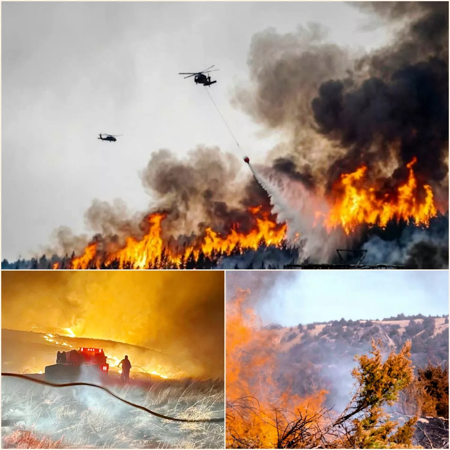 Cover Image for šØ BREAKING: NEBRASKA WILDFIRES ERUPT INTO FULL-SCALE CRISIS AS NATION GRAPPLES WITH DEVASTATION AND URGENT WARNINGS