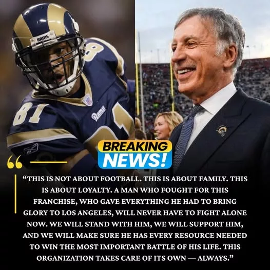 Cover Image for 💔🚨 BREAKING: The Los Angeles Rams have stepped up in a way that goes far beyond football, covering every medical expense for a legendary figure now battling a devastating form of cancer. This isn’t just about loyalty—it’s about honoring a man who gave everything to the game, someone whose impact can’t be measured in stats alone. In a world often driven by business decisions, this moment reminds us what true gratitude and humanity look like. The entire NFL community is rallying with love and support. 🙏 👉 The identity of this legend and the emotional story behind the Rams’ decision is touching hearts everywhere…