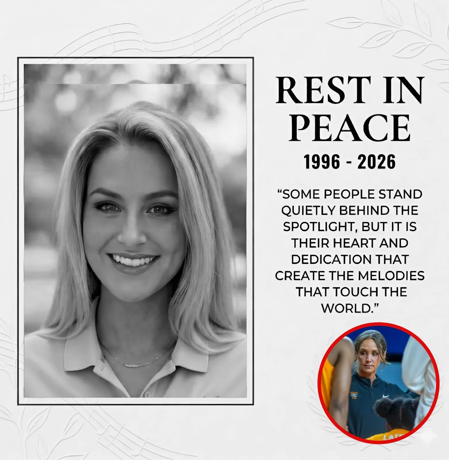 Cover Image for A Lady Vol Forever: Tennessee Community Mourns the Tragic Loss of Dedicated Aide Malisa