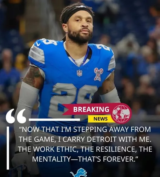 Cover Image for 🦁💔 After nearly a decade in the league, a former Detroit Lions defensive back has officially called it a career 😢 From grinding his way onto the roster to becoming a respected presence in the secondary, his journey was built on resilience, hard work, and consistency. He may not always have been in the spotlight, but his impact on the field and in the locker room never went unnoticed. Now, he steps away from the game with his head held high and a legacy of perseverance behind him. 👉 The full story behind his career and what led to this emotional decision is worth reading… Tôi thích phản hồi này hơn