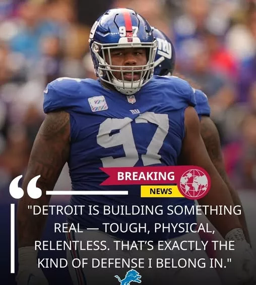 Cover Image for 🦁💣 BIG MOVE COMING? The Detroit Lions are being linked to a massive addition—a $87 MILLION, 3-time Pro Bowl defensive tackle that could instantly transform their front line! This isn’t just about adding depth… this is about dominance in the trenches. A proven interior force like this could take Detroit’s defense to an entirely new level and solidify them as real contenders. Fans are already buzzing about the potential impact 👀 👉 Who is this Pro Bowl star, and what would it cost to bring him to Detroit? The details are heating up…